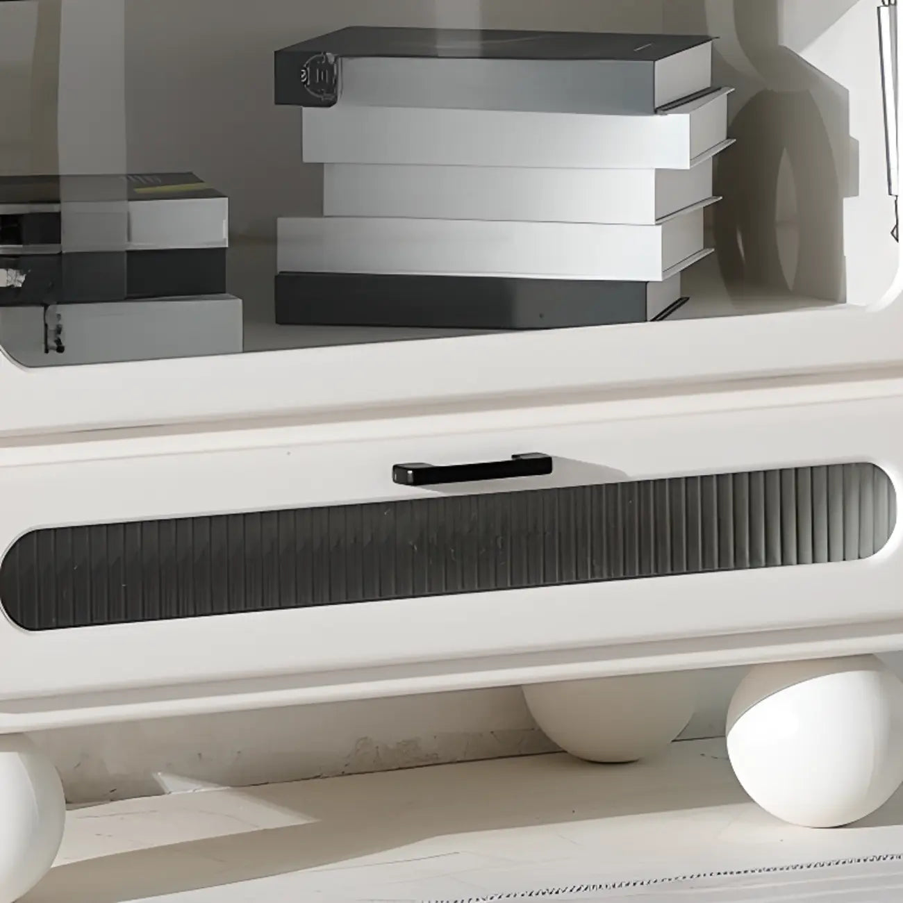 Modern Freestanding Accent Cabinet for Rectangular Shape