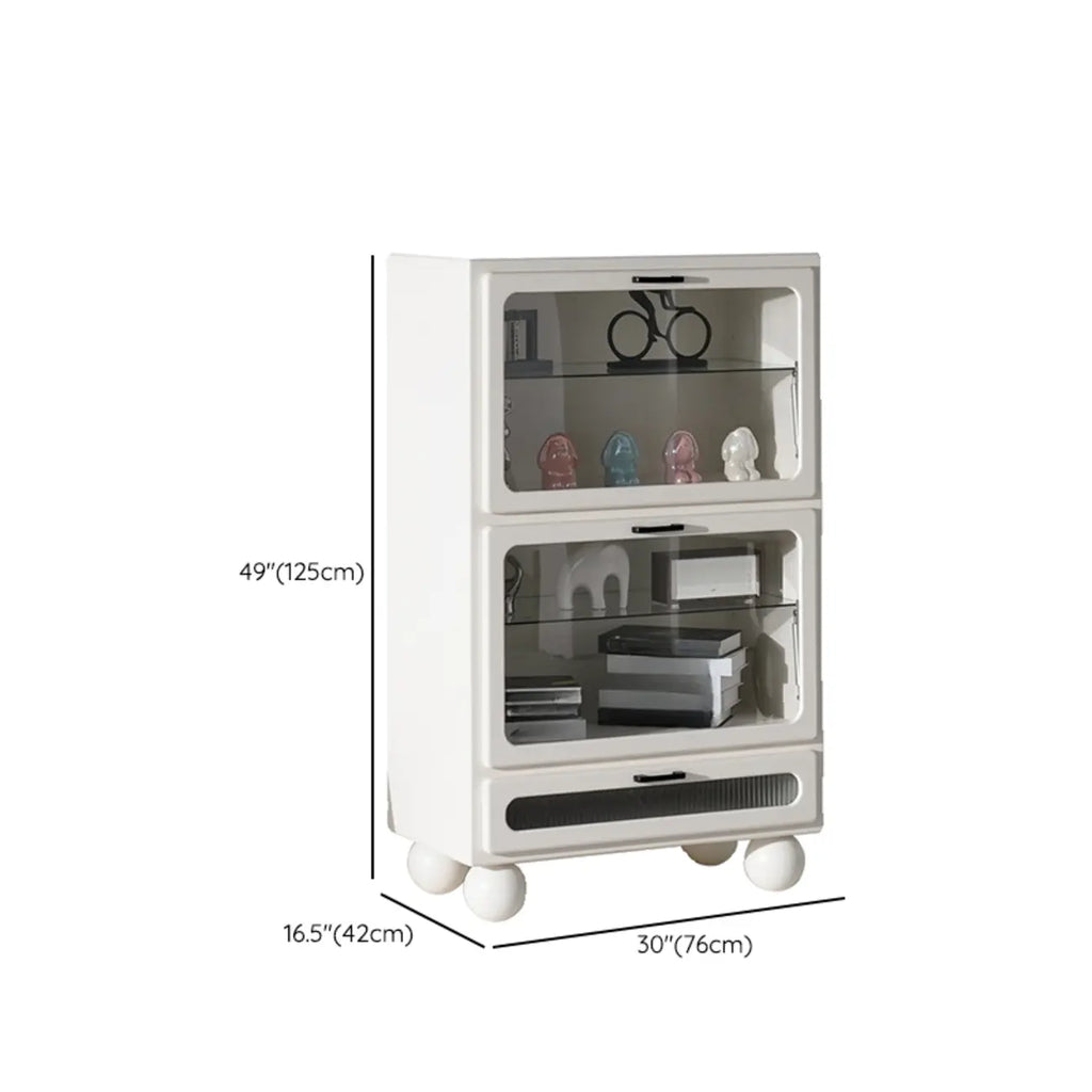 Modern Freestanding Accent Cabinet for Rectangular Shape