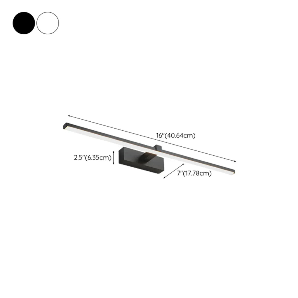 Contemporary Bathroom Wall-Mounted Vanity Lights with Shade