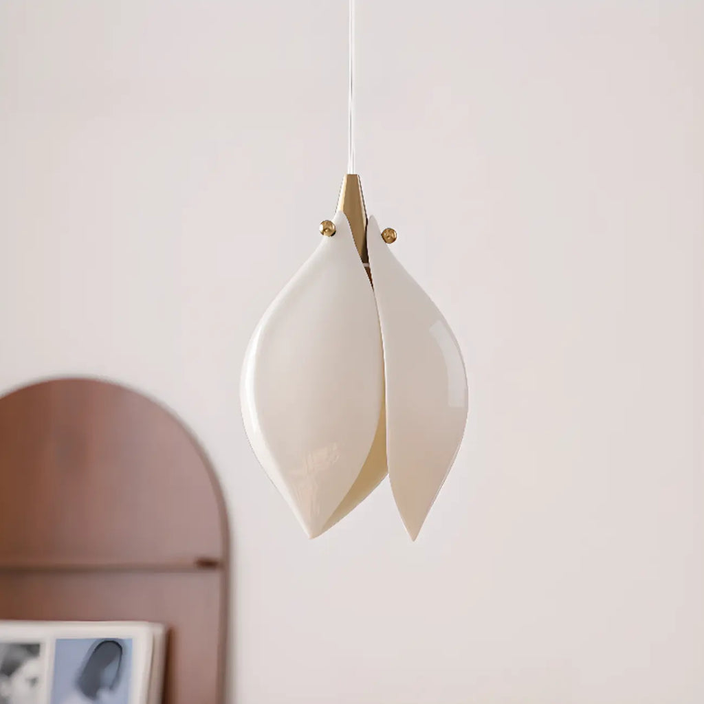 Elegant Ceramic Bud Shape LED Pendant Lamp