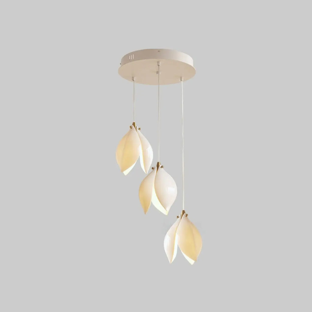 Elegant Ceramic Bud Shape LED Pendant Lamp