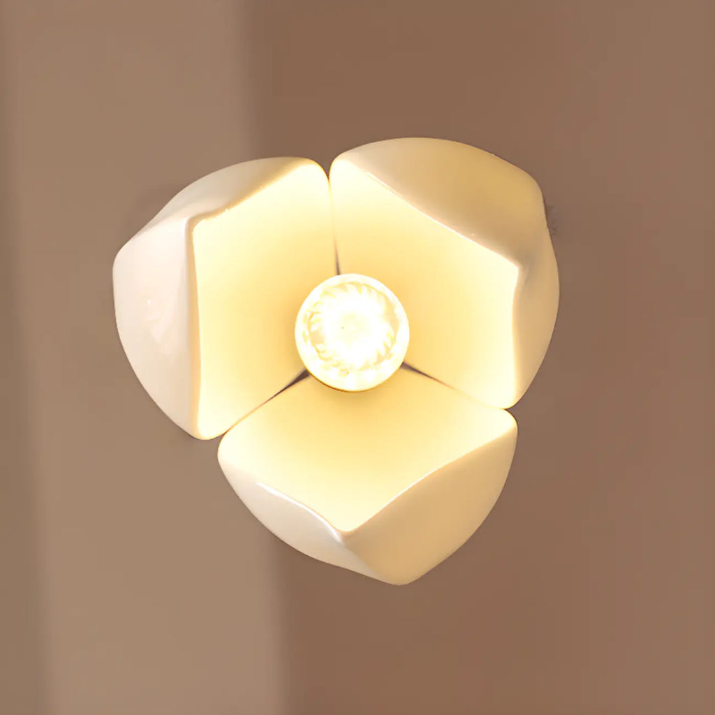 Elegant Ceramic Bud Shape LED Pendant Lamp