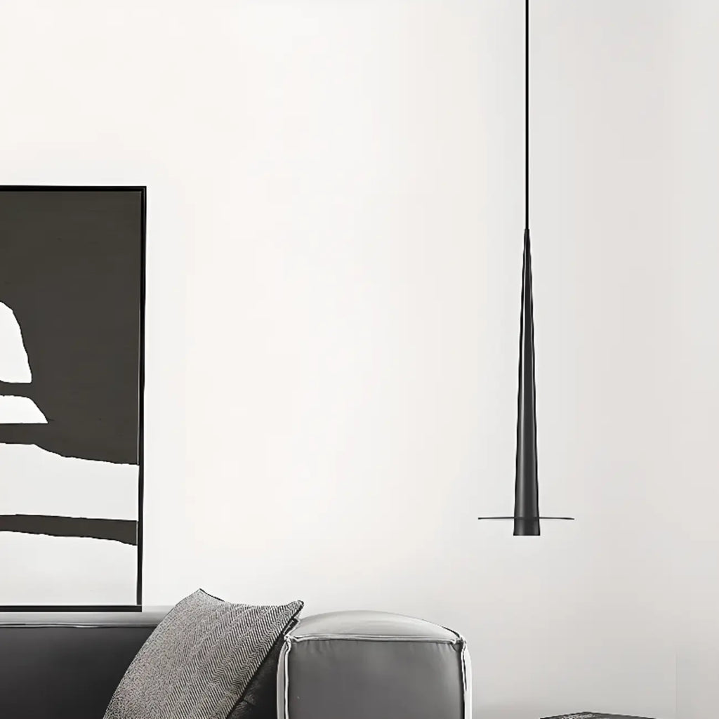 Sleek LED Minimalist Disc Shape Pendant Light for Dining Room Decor