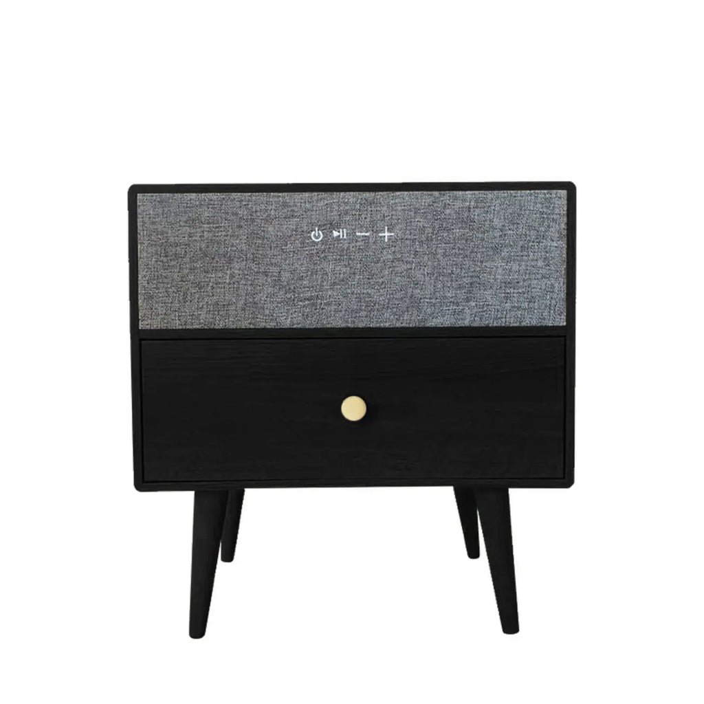 Unique Coloer Block Bedside Storage Table with Stable Legs