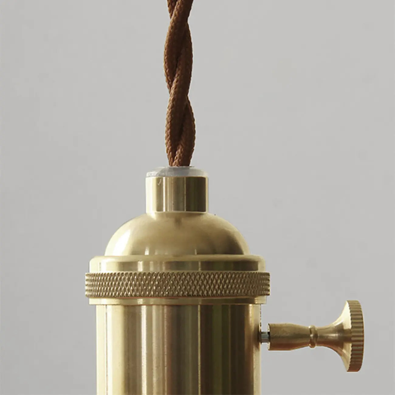 Industrial Gray Aluminum Cone Pendant Light for Dining Room