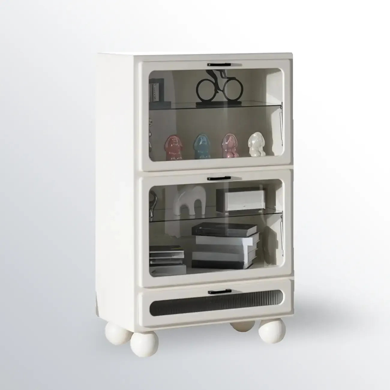 Modern Freestanding Accent Cabinet for Rectangular Shape