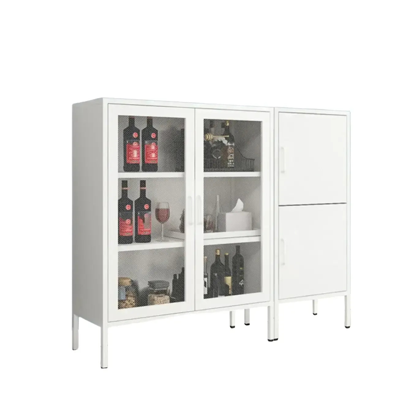 Modern Freestanding Storage Cabinet Suitable for Living Room