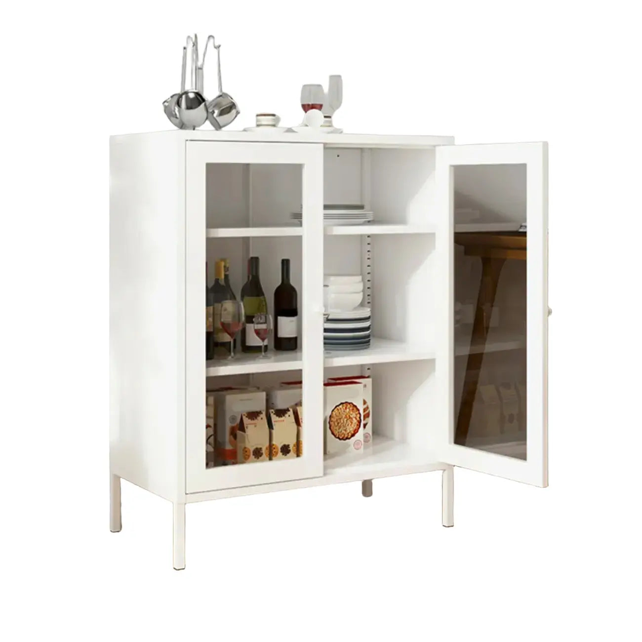 Modern Freestanding Storage Cabinet Suitable for Living Room