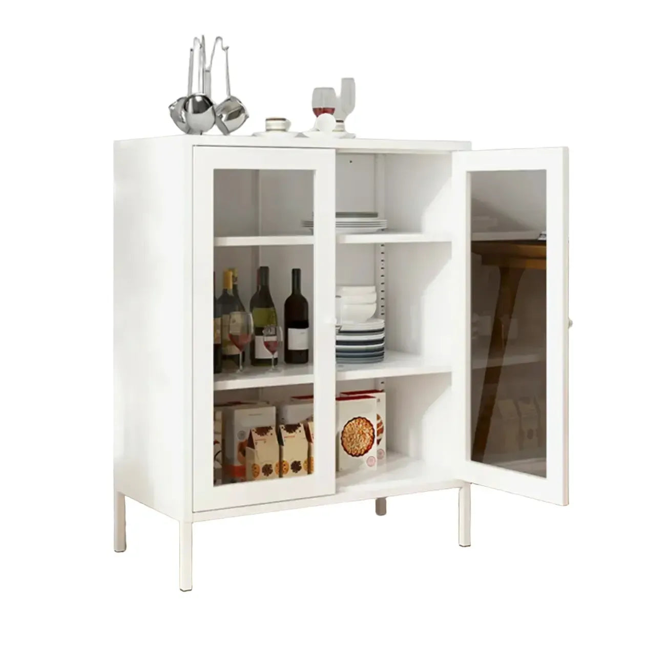 Modern Freestanding Storage Cabinet Suitable for Living Room