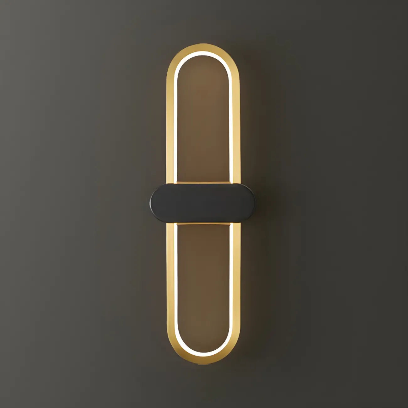 Classic Oval LED Vanity Light with Wall Mount for Bathroom