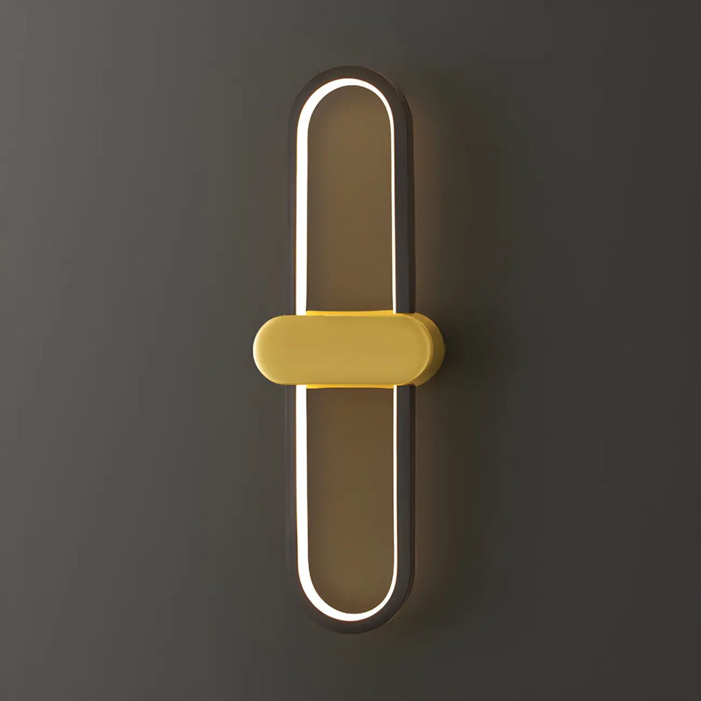 Classic Oval LED Vanity Light with Wall Mount for Bathroom