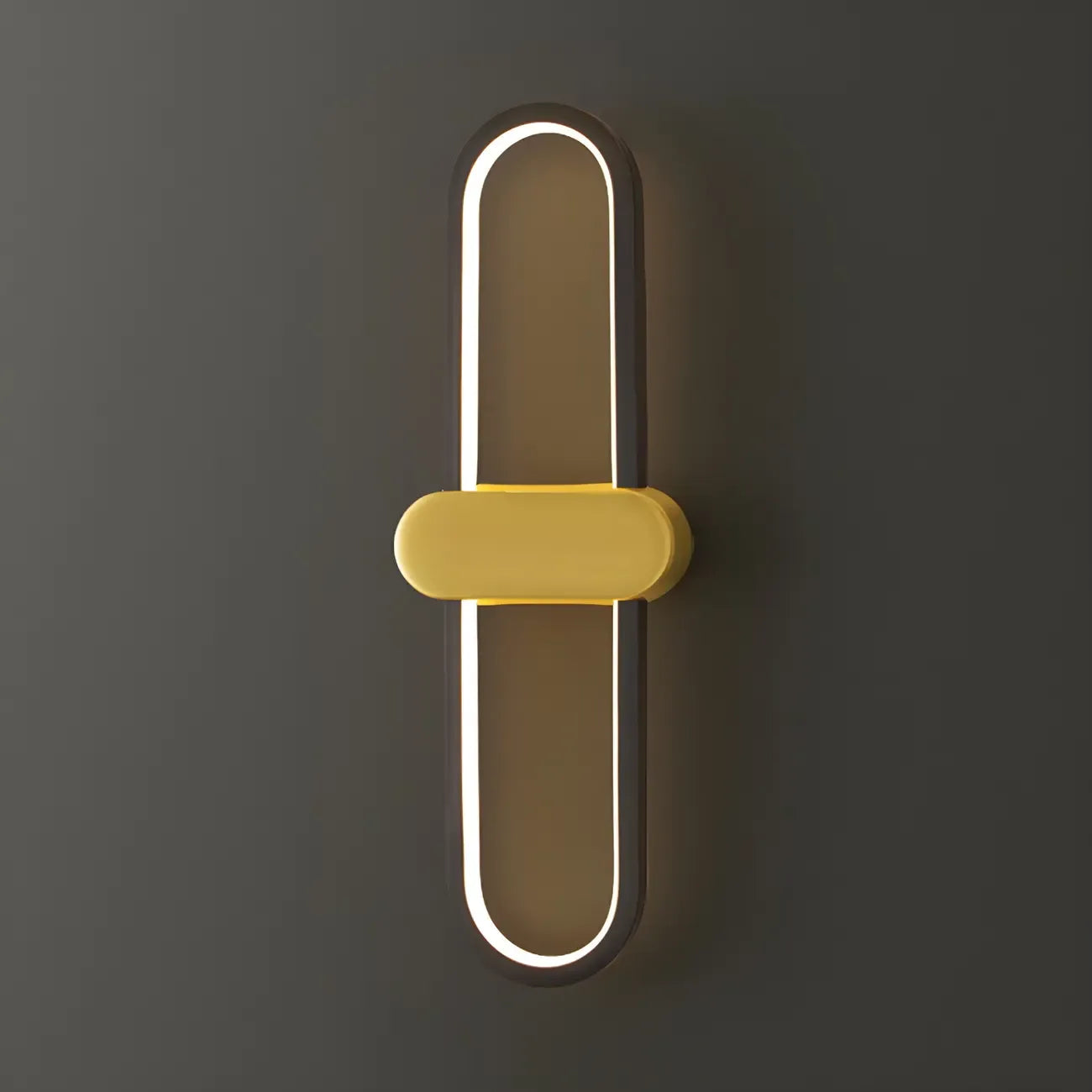 Classic Oval LED Vanity Light with Wall Mount for Bathroom