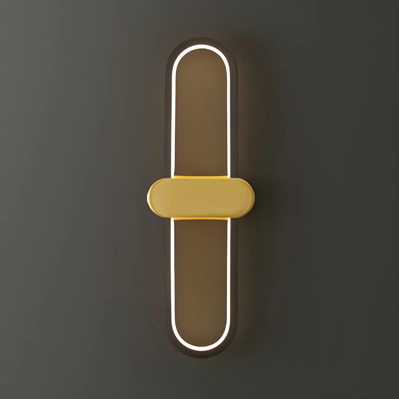 Classic Oval LED Vanity Light with Wall Mount for Bathroom