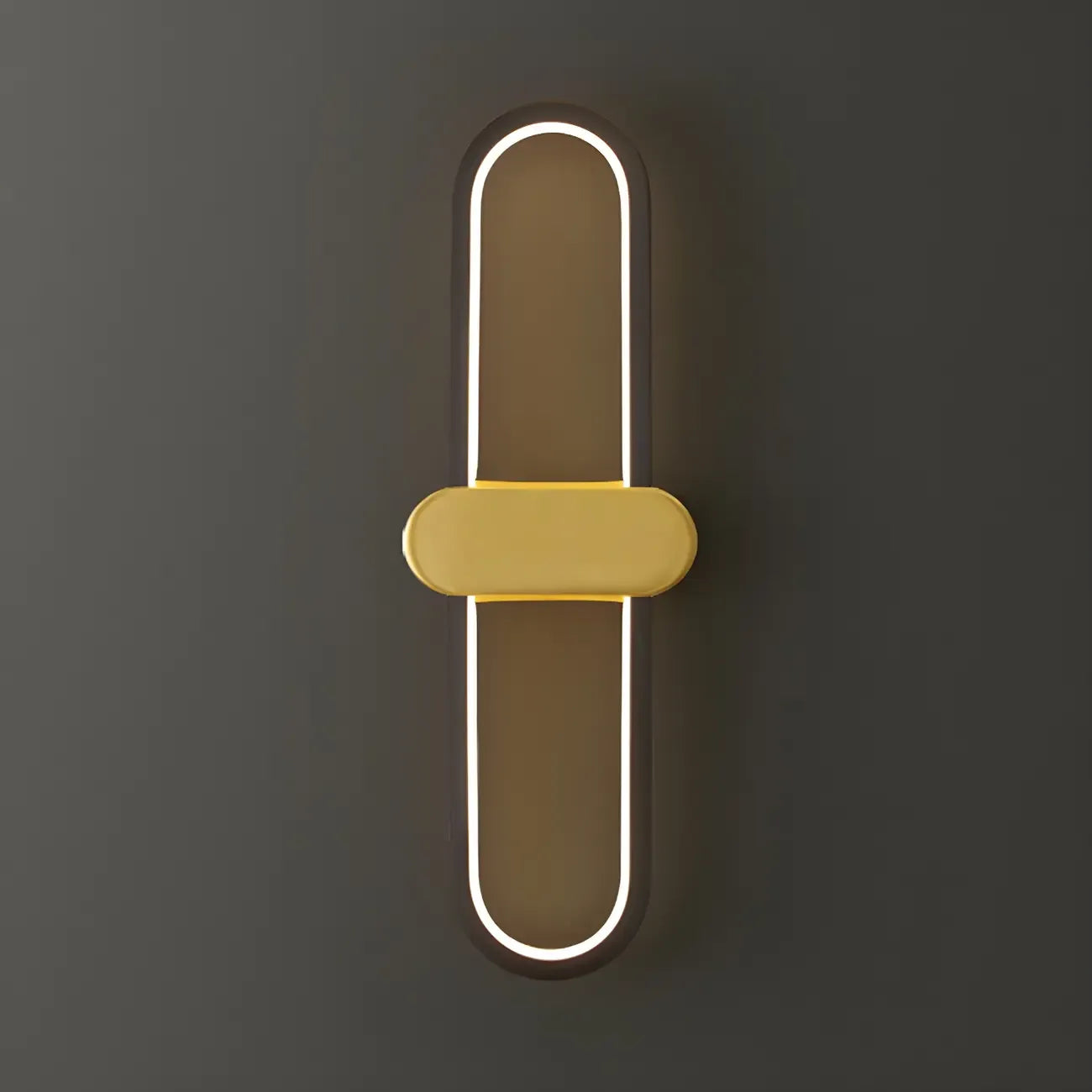 Classic Oval LED Vanity Light with Wall Mount for Bathroom