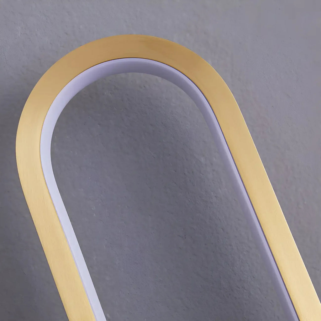 Classic Oval LED Vanity Light with Wall Mount for Bathroom