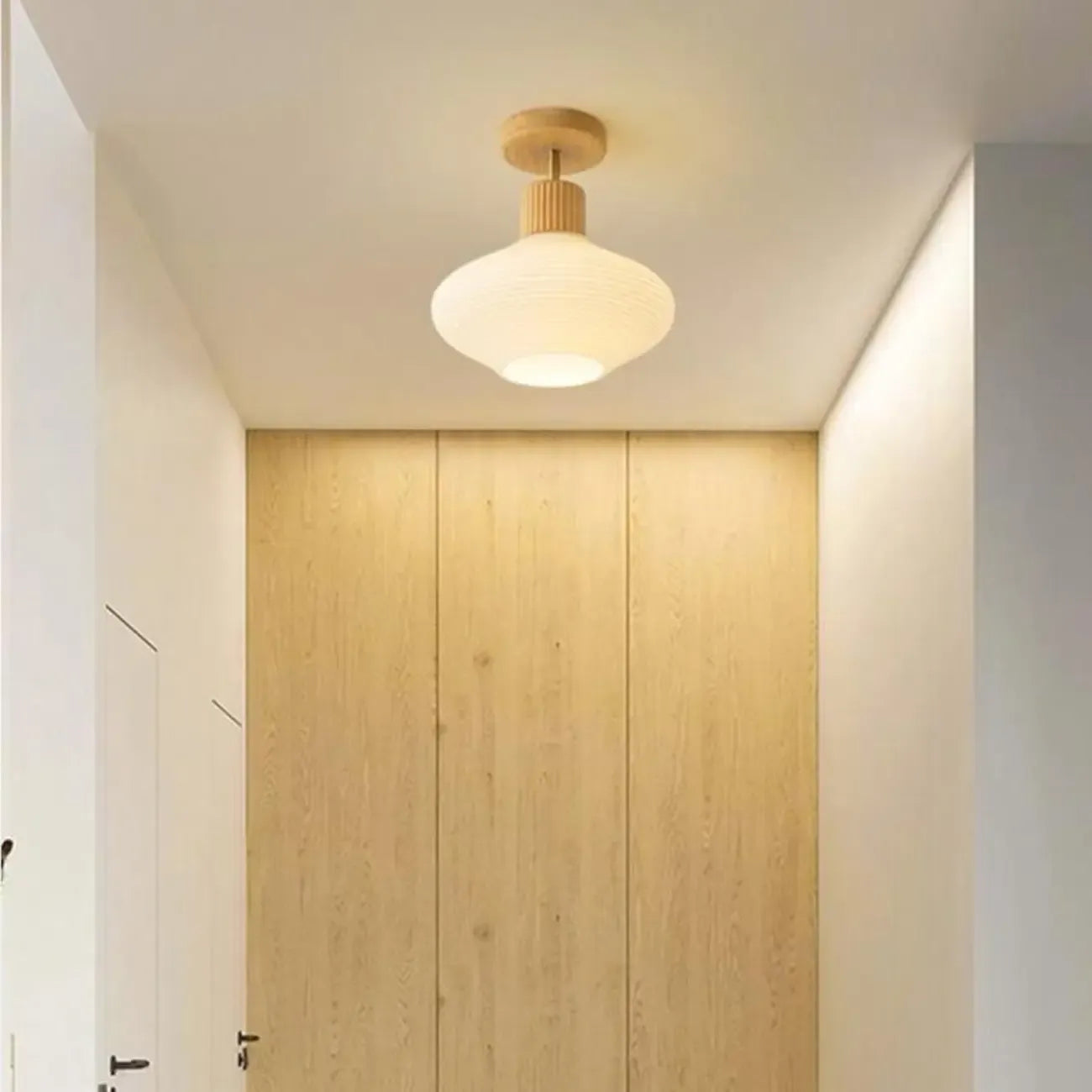 Modern Semi-Flush Mount Ceiling Light for Residential Spaces