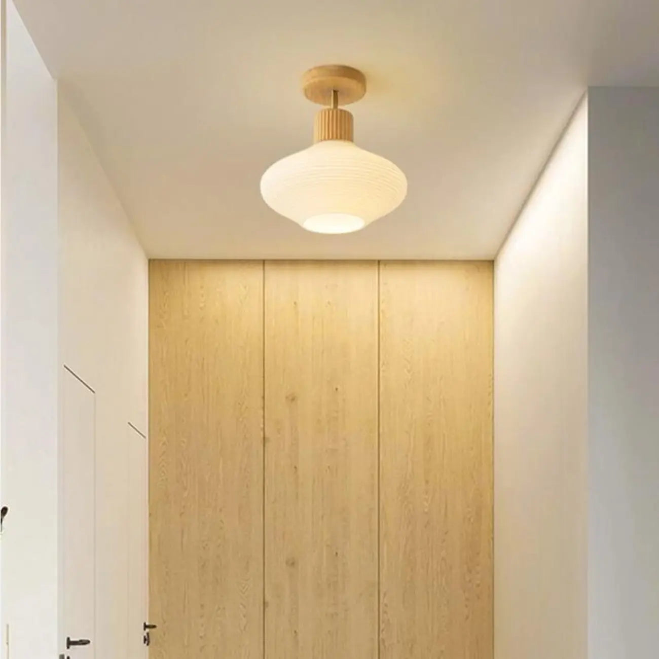 Modern Semi-Flush Mount Ceiling Light for Residential Spaces