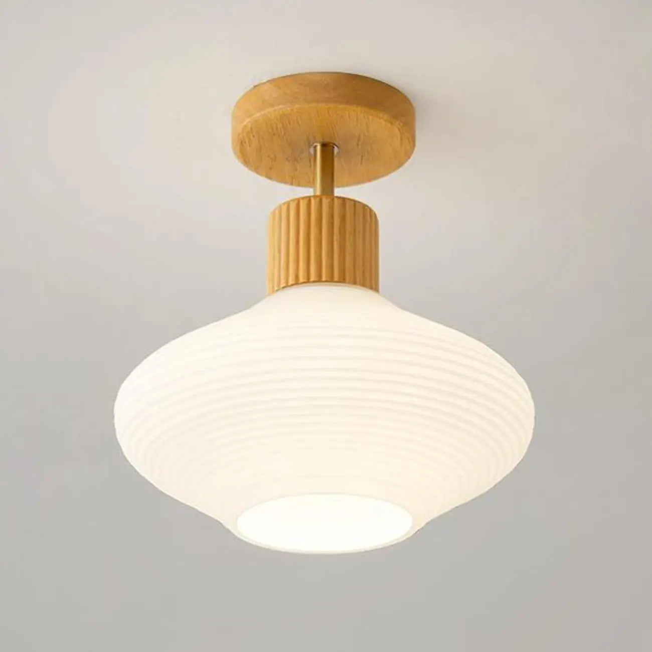 Modern Semi-Flush Mount Ceiling Light for Residential Spaces