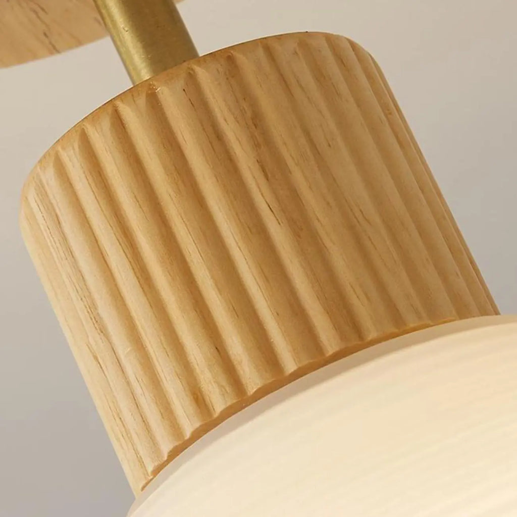 Modern Semi-Flush Mount Ceiling Light for Residential Spaces