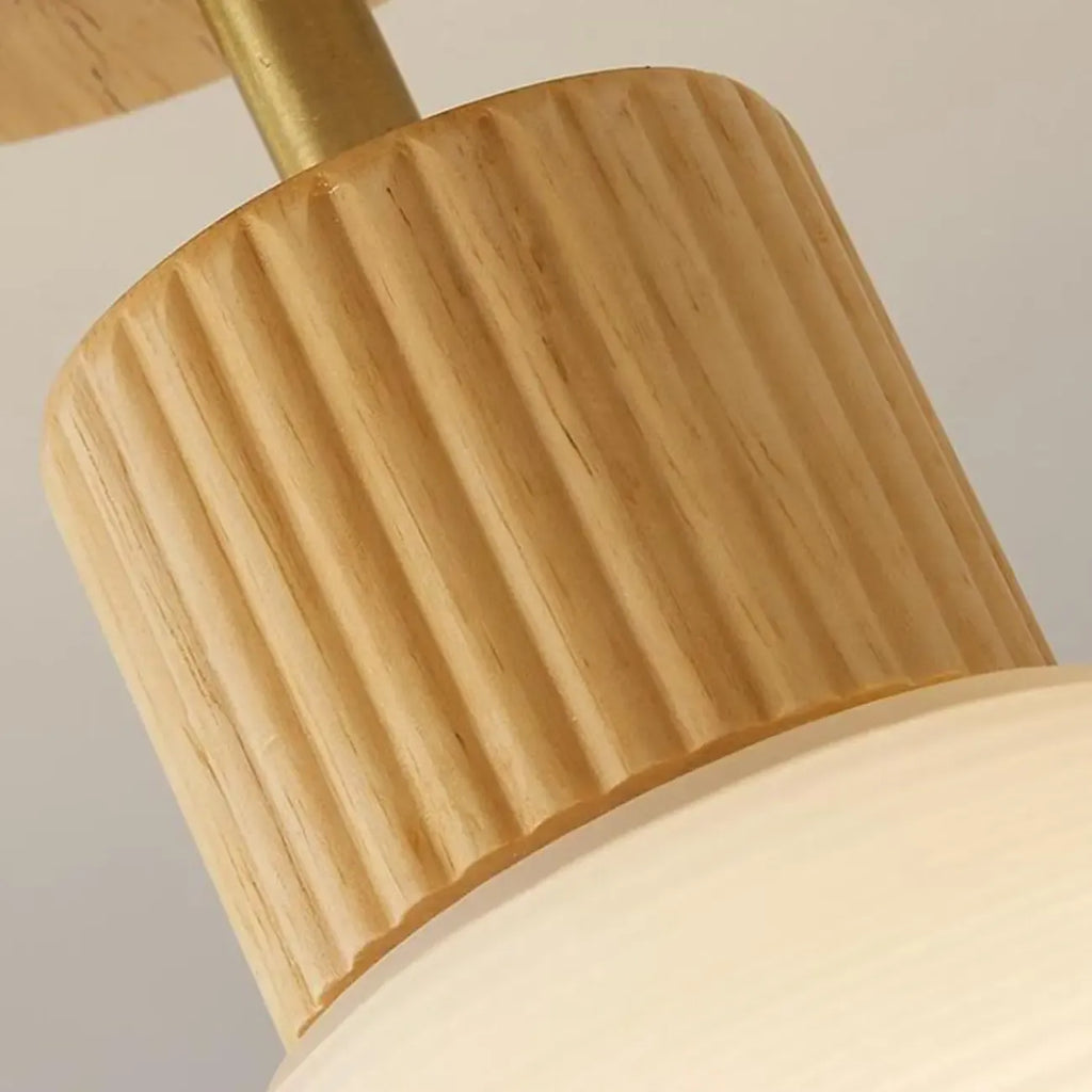 Modern Semi-Flush Mount Ceiling Light for Residential Spaces