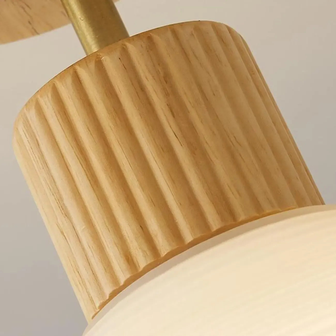 Modern Semi-Flush Mount Ceiling Light for Residential Spaces