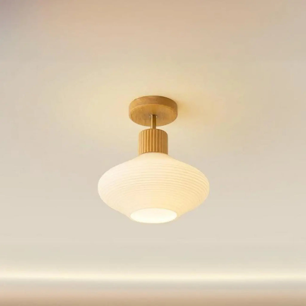 Modern Semi-Flush Mount Ceiling Light for Residential Spaces