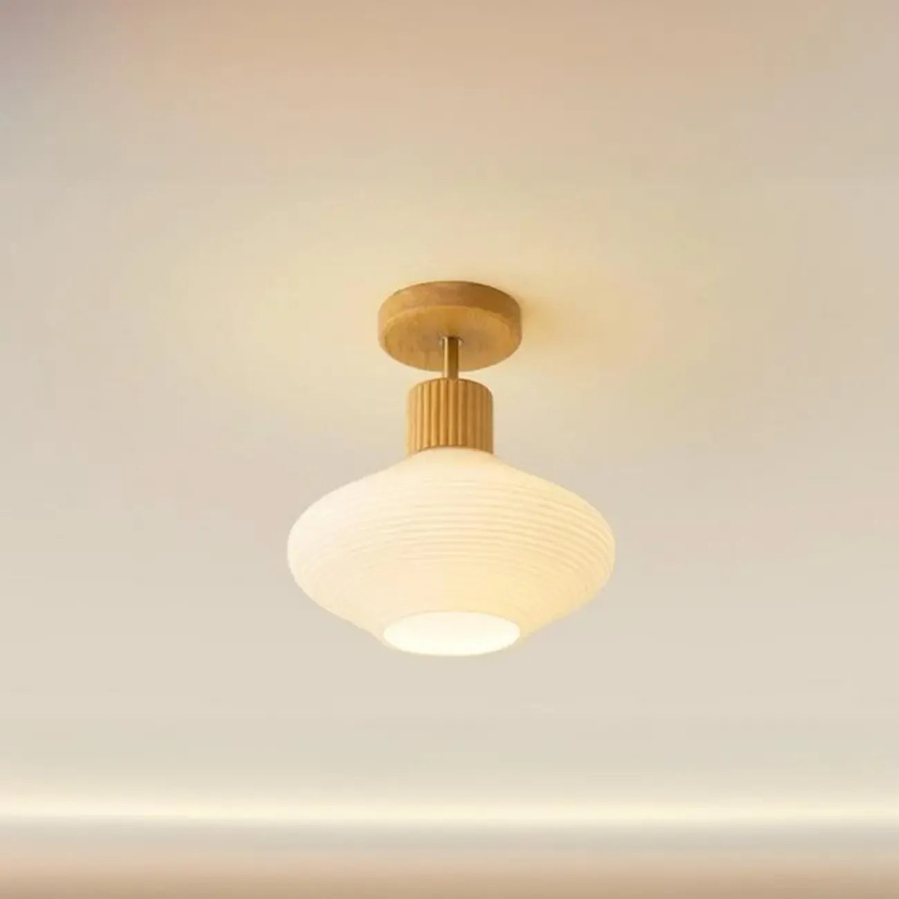 Modern Semi-Flush Mount Ceiling Light for Residential Spaces