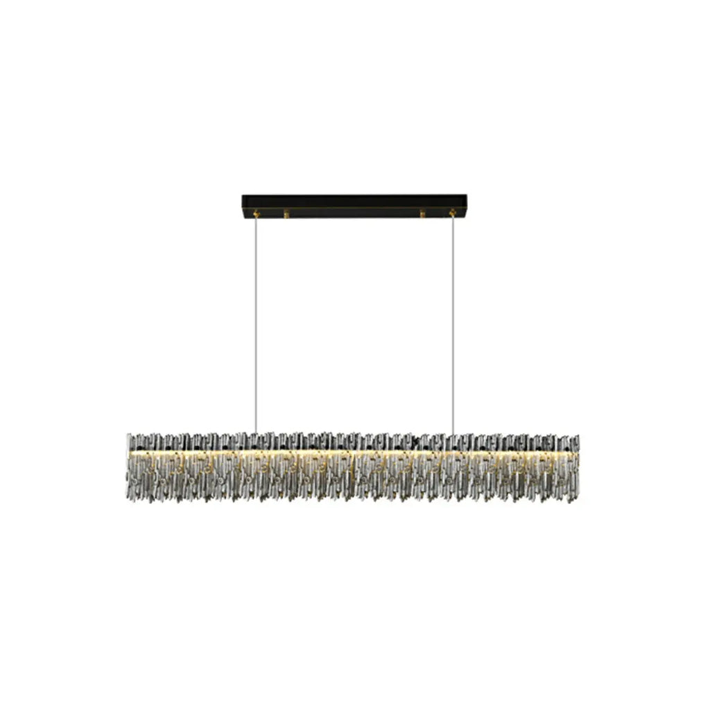 Modern Glass 3 Dimming LED Island Pendant Light for Kitchen