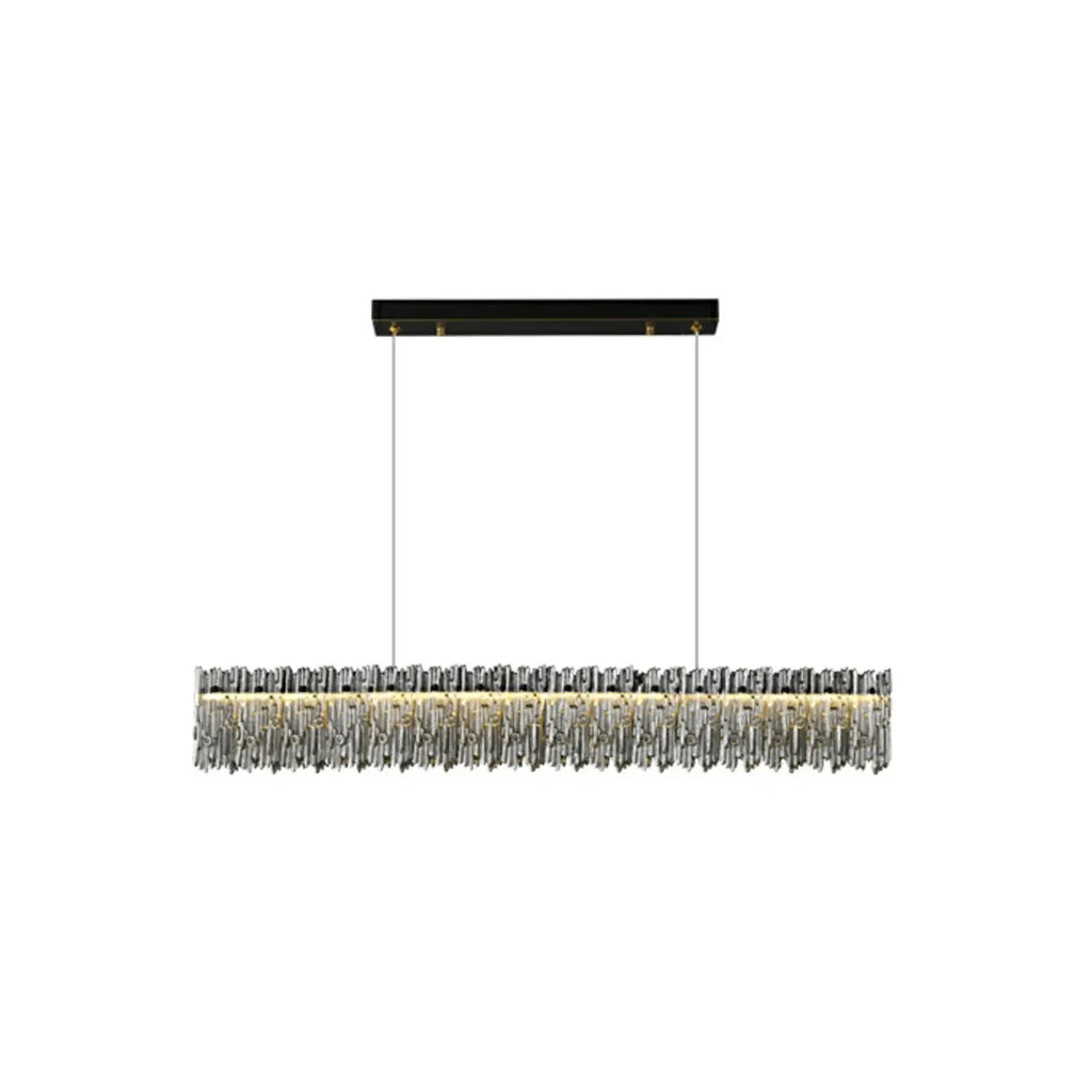 Modern Glass 3 Dimming LED Island Pendant Light for Kitchen