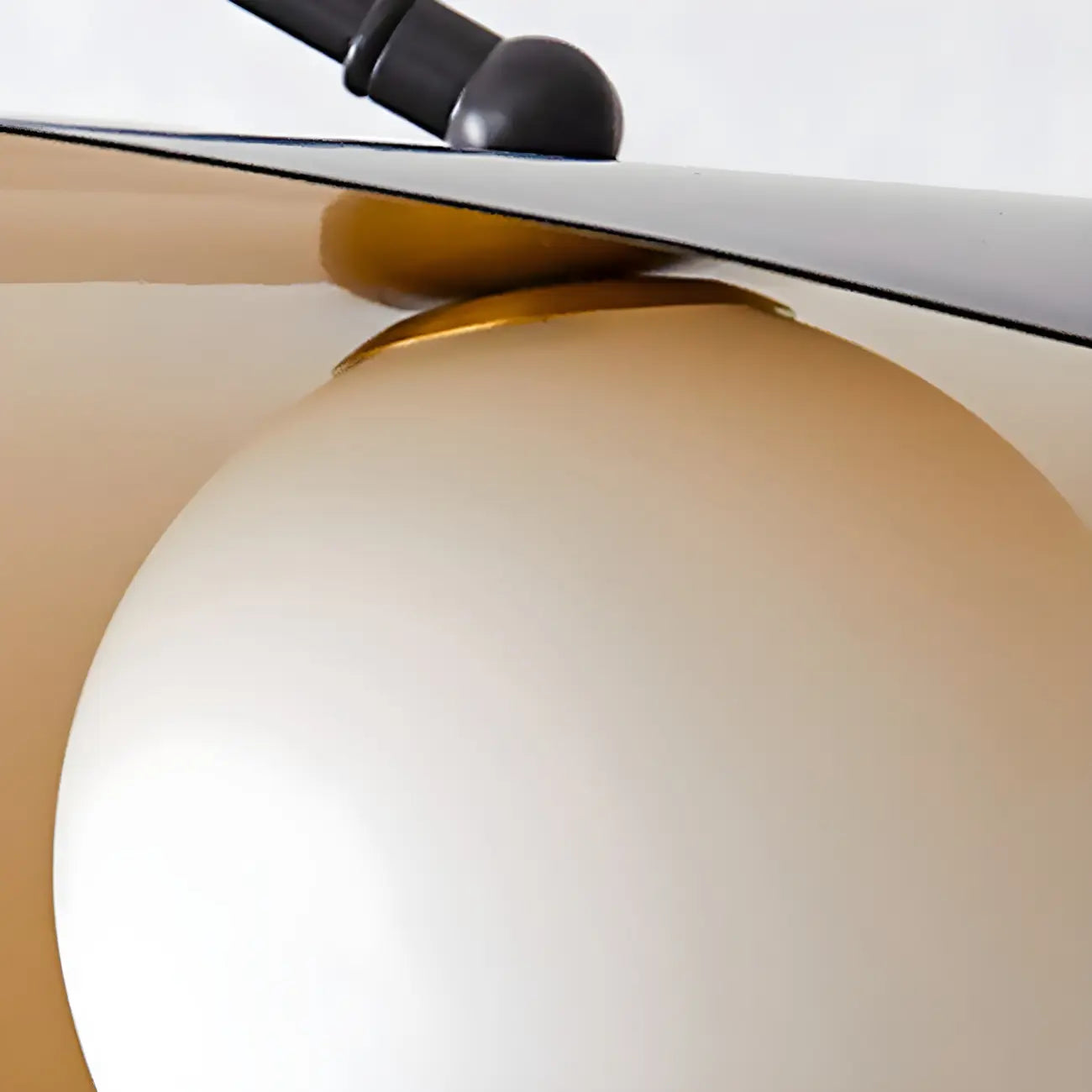 Elegant Black Metal Ambient Lighting Swing Arm Wall Light