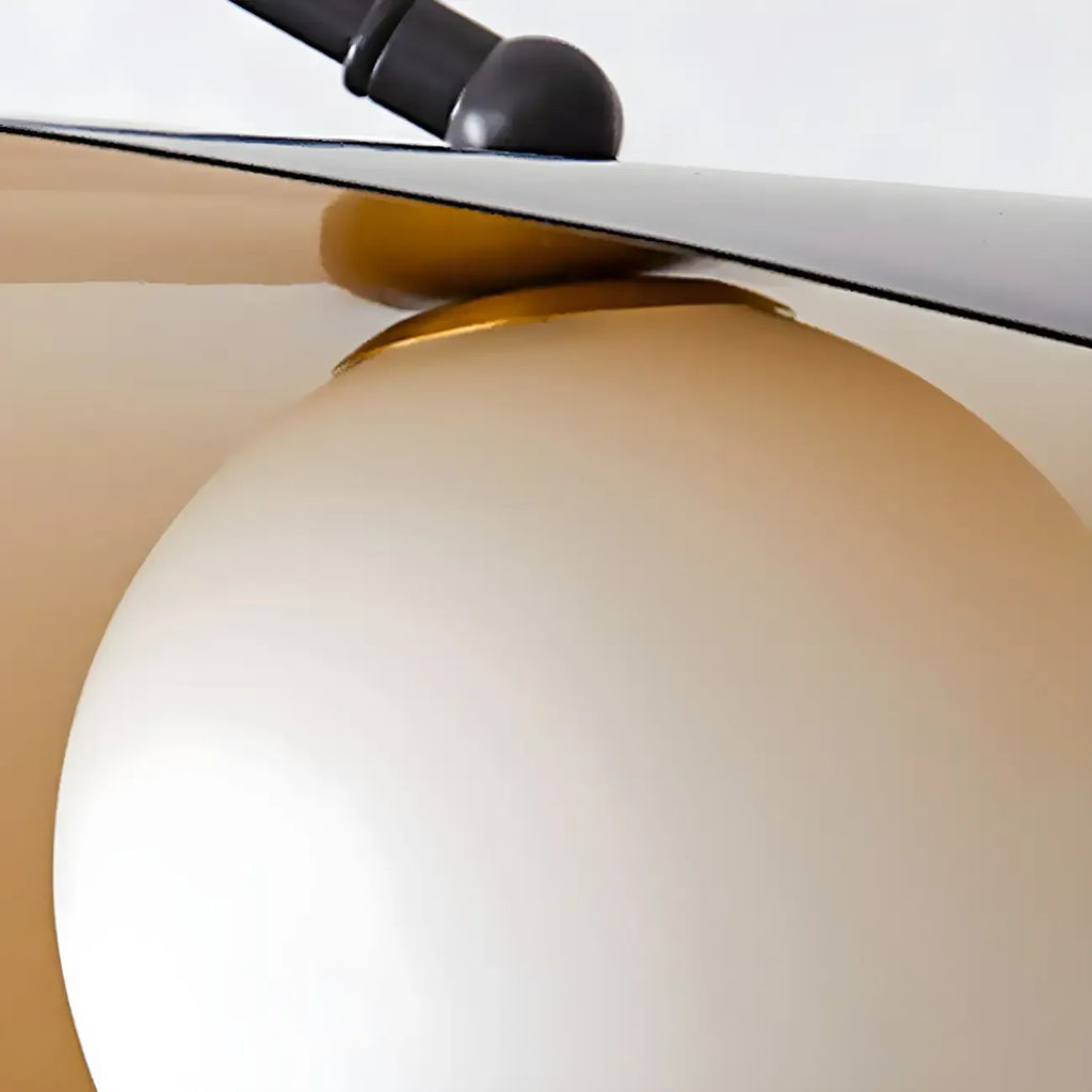 Elegant Black Metal Ambient Lighting Swing Arm Wall Light