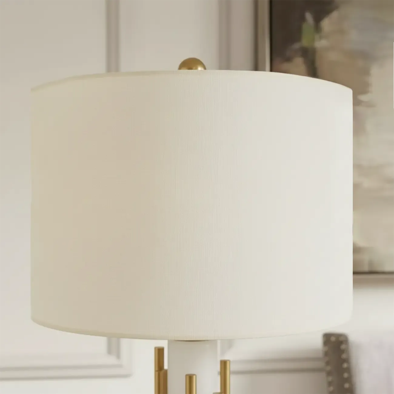 Modern Alabaster Stone LED Table Lamp for Living Room