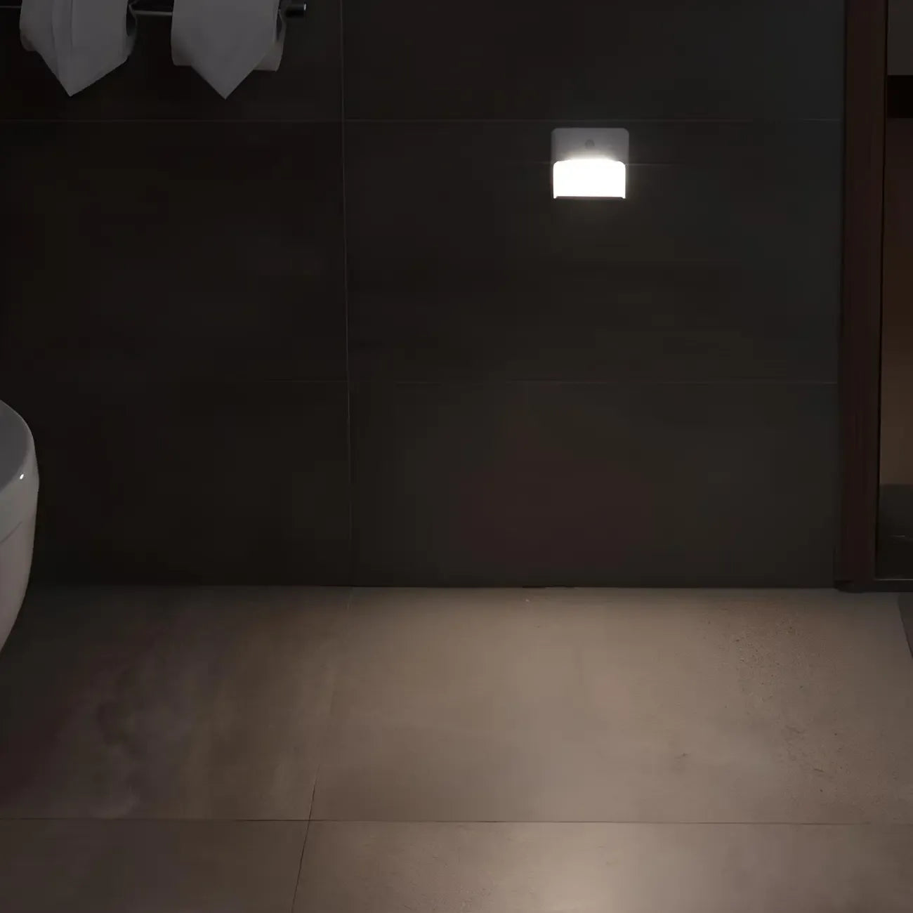 Modern Plastic White Rechargeable Wall Sconce