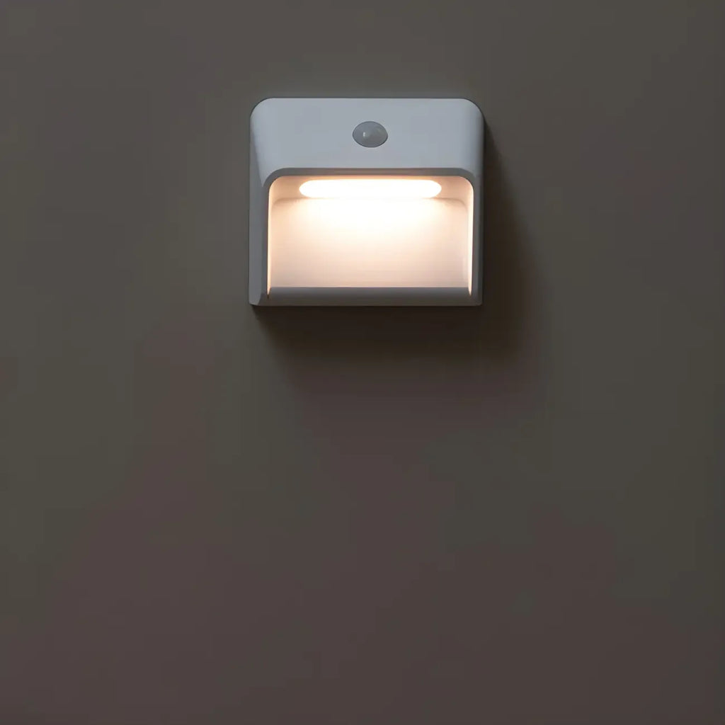 Modern Plastic White Rechargeable Wall Sconce