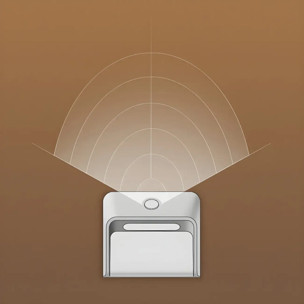 Modern Plastic White Rechargeable Wall Sconce