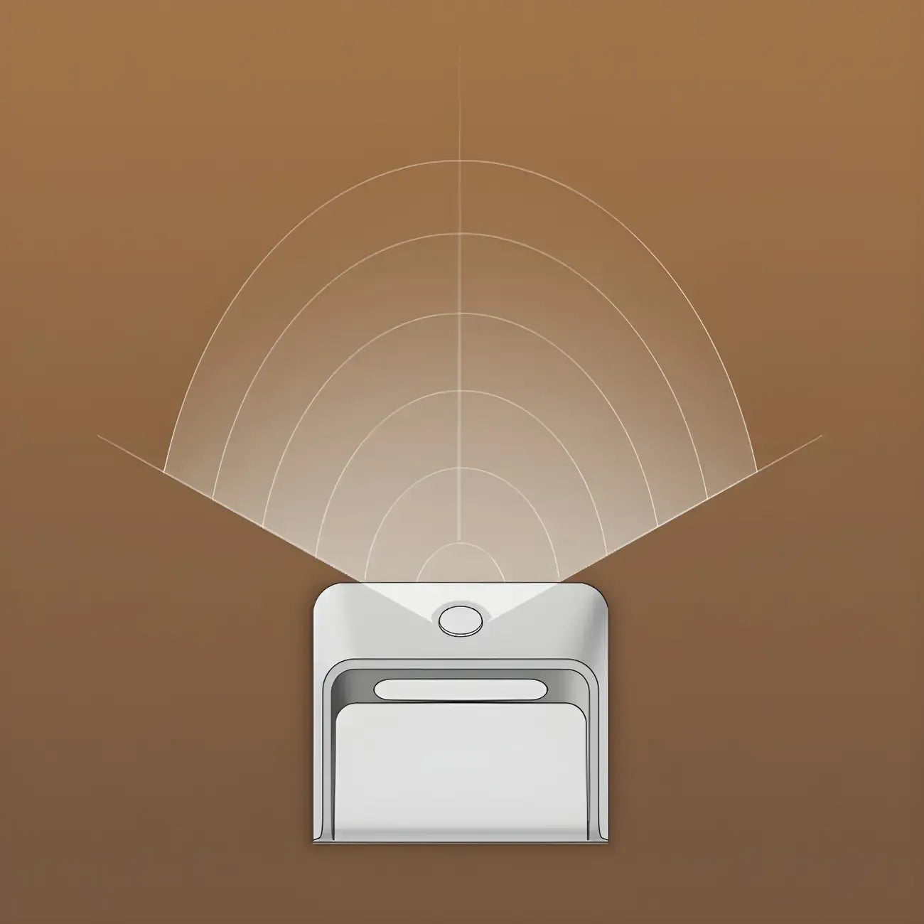 Modern Plastic White Rechargeable Wall Sconce