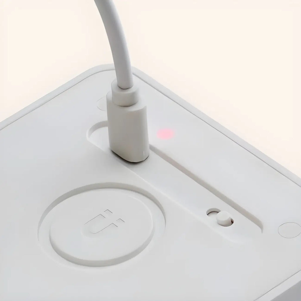 Modern Plastic White Rechargeable Wall Sconce