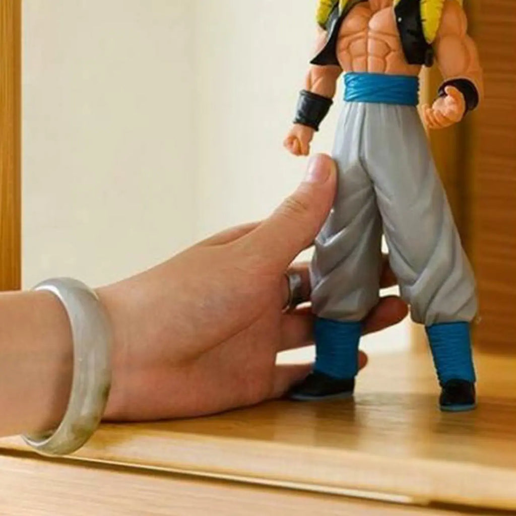 Modern Grey Bamboo Glass Display Cabinet for Living Room