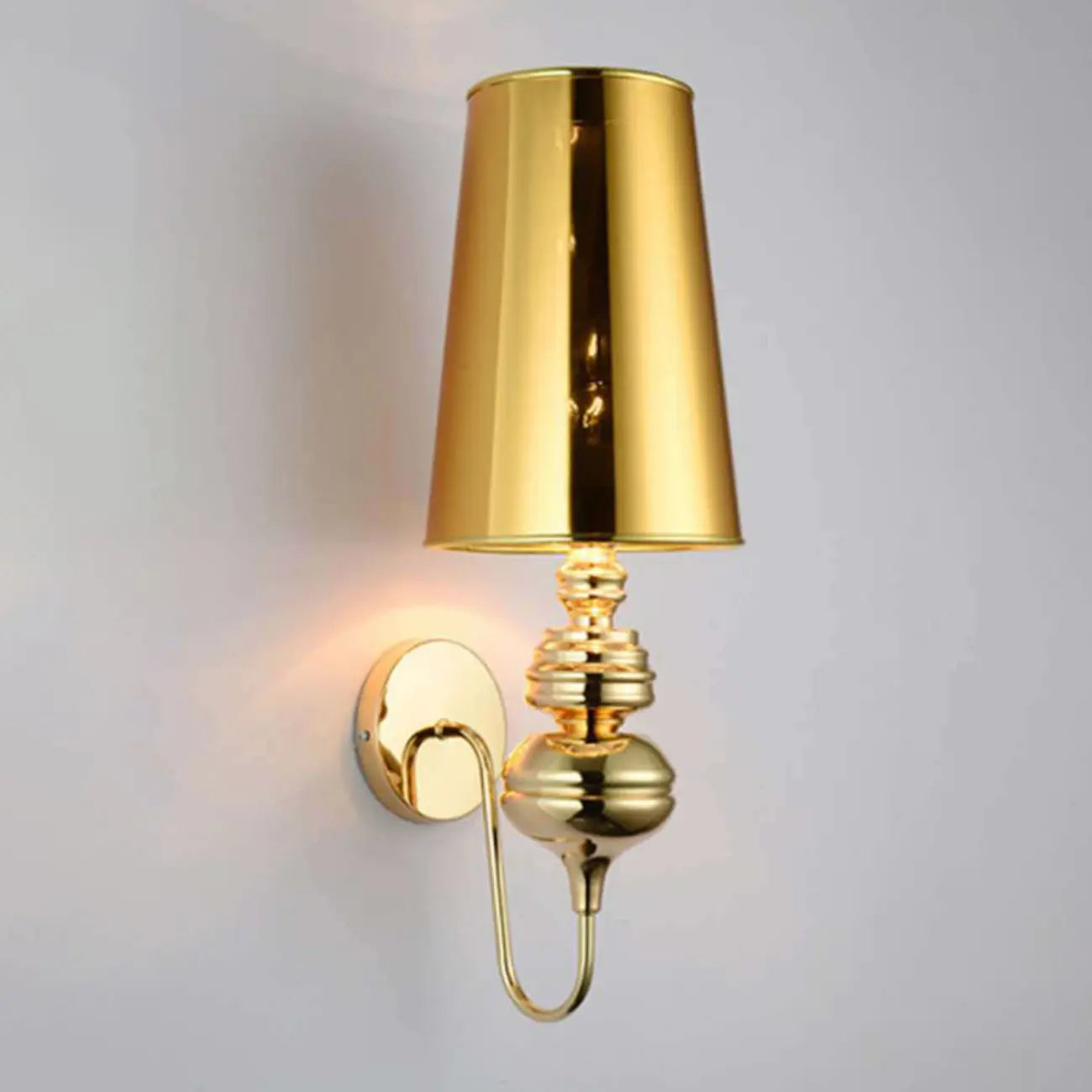 Modern Metal Cylinder Shade Wall Sconce