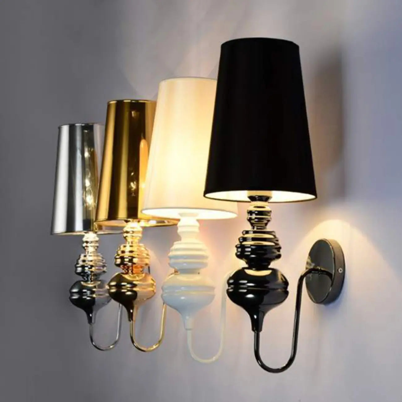 Modern Metal Cylinder Shade Wall Sconce