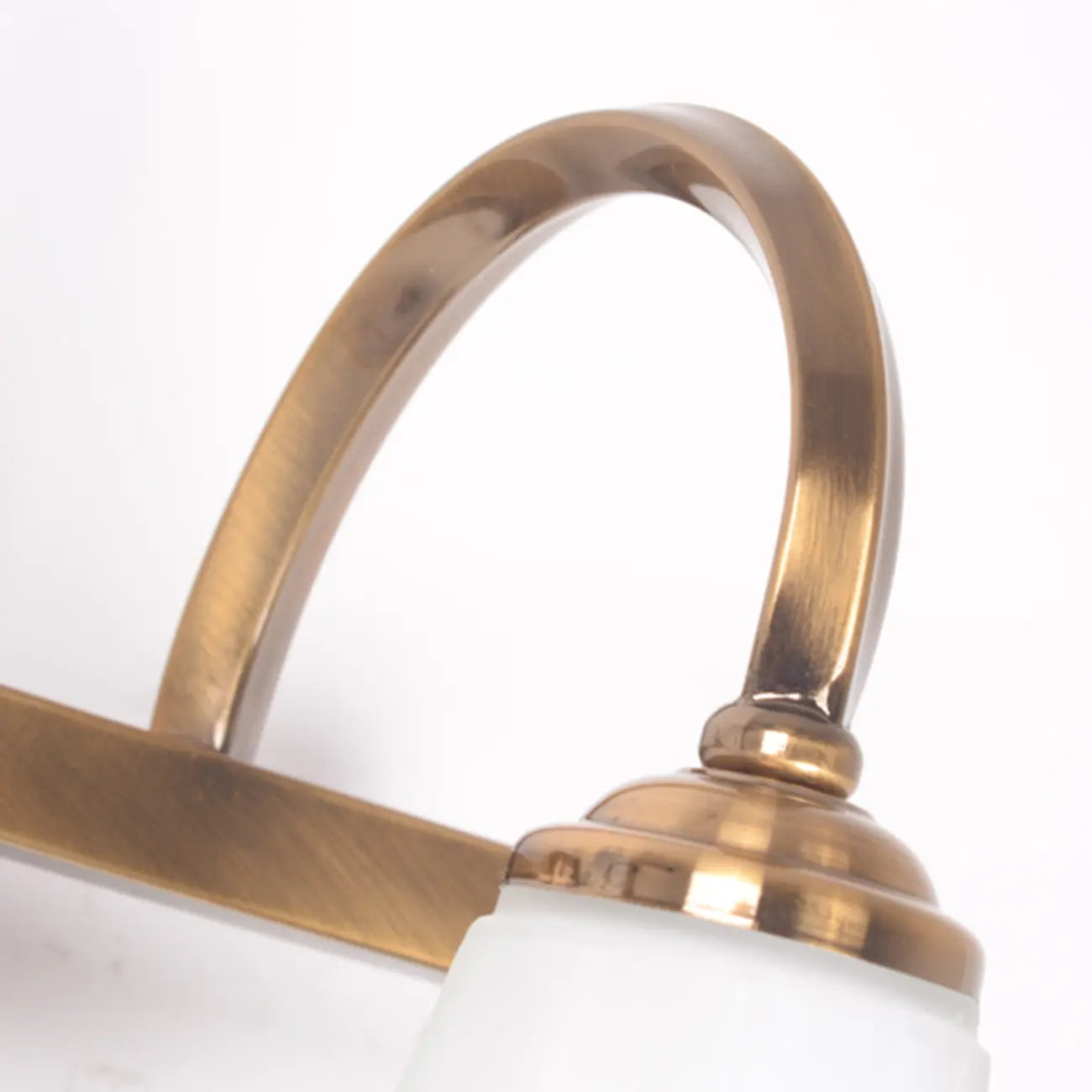 Modern Classic Gold Bell Glass Bathroom Vanity Light