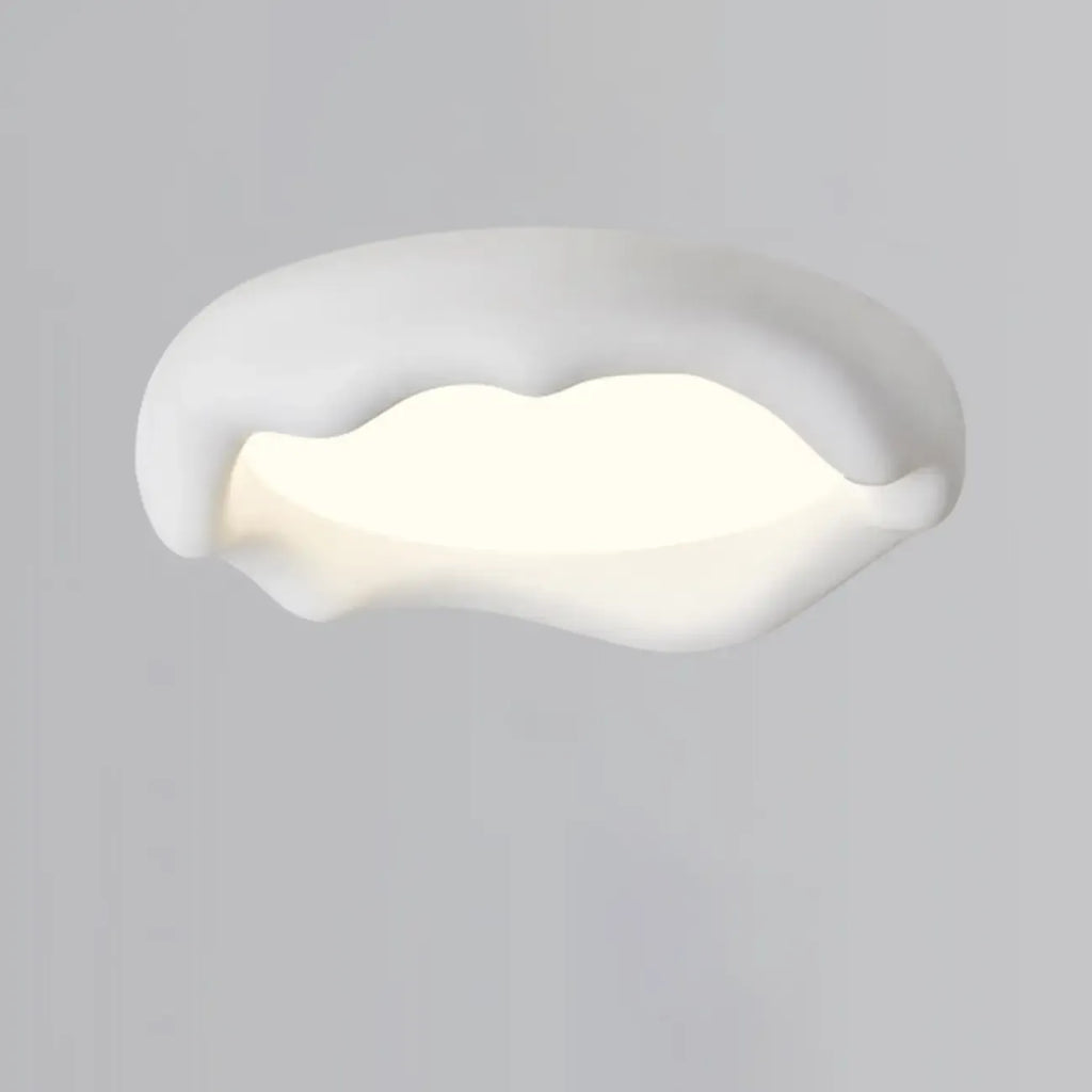 Acrylic Artistic Melting Cream Design Flush Ceiling Light