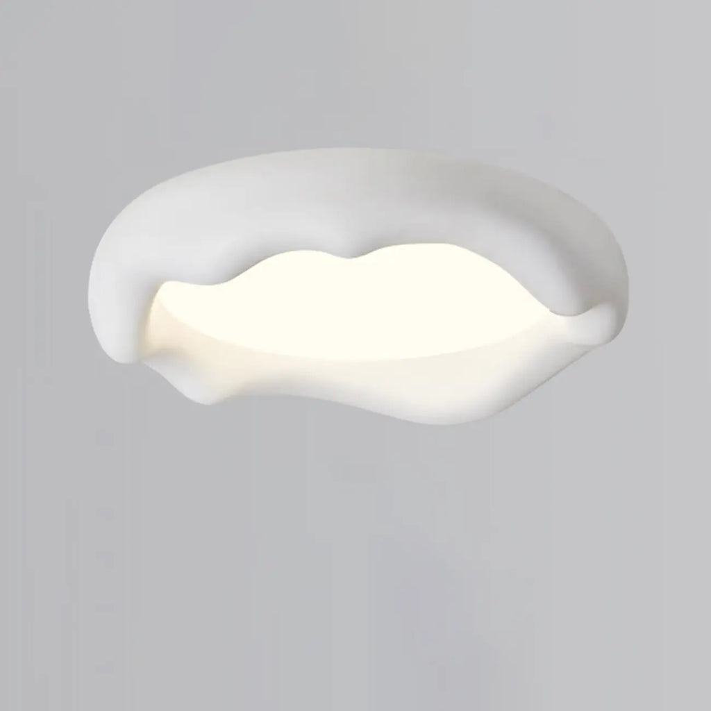 Acrylic Artistic Melting Cream Design Flush Ceiling Light