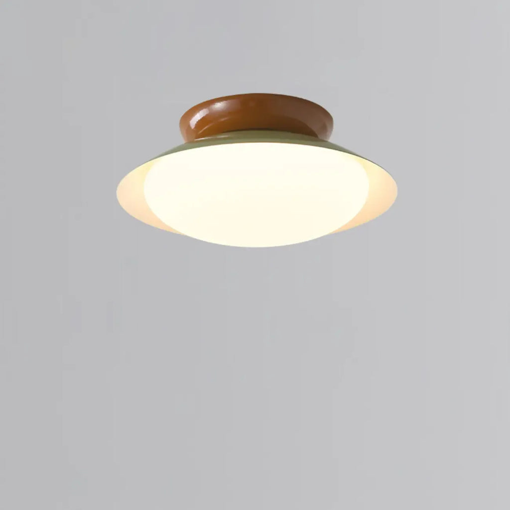 Dimmable Semi Flush Mount LED Ceiling Light for Entryway
