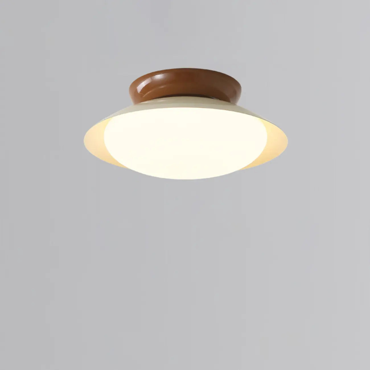 Dimmable Semi Flush Mount LED Ceiling Light for Entryway