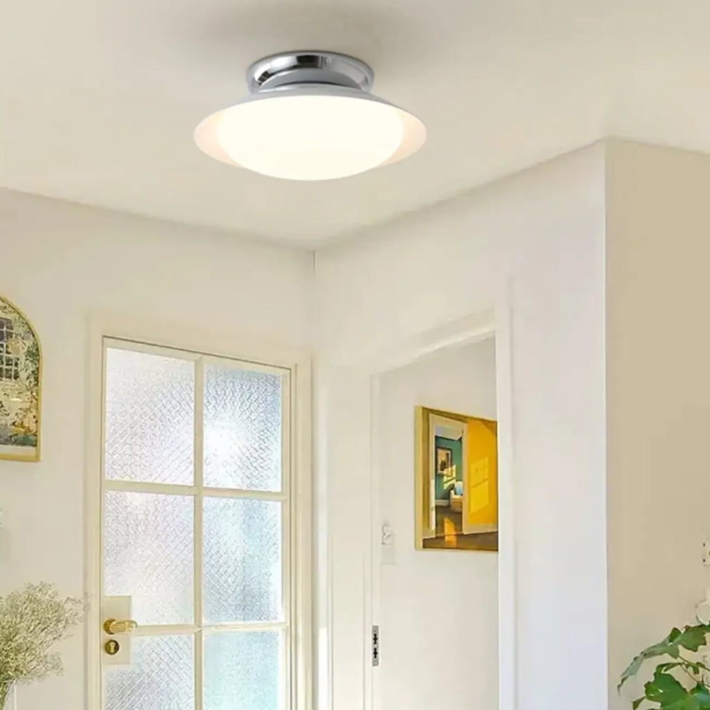Dimmable Semi Flush Mount LED Ceiling Light for Entryway