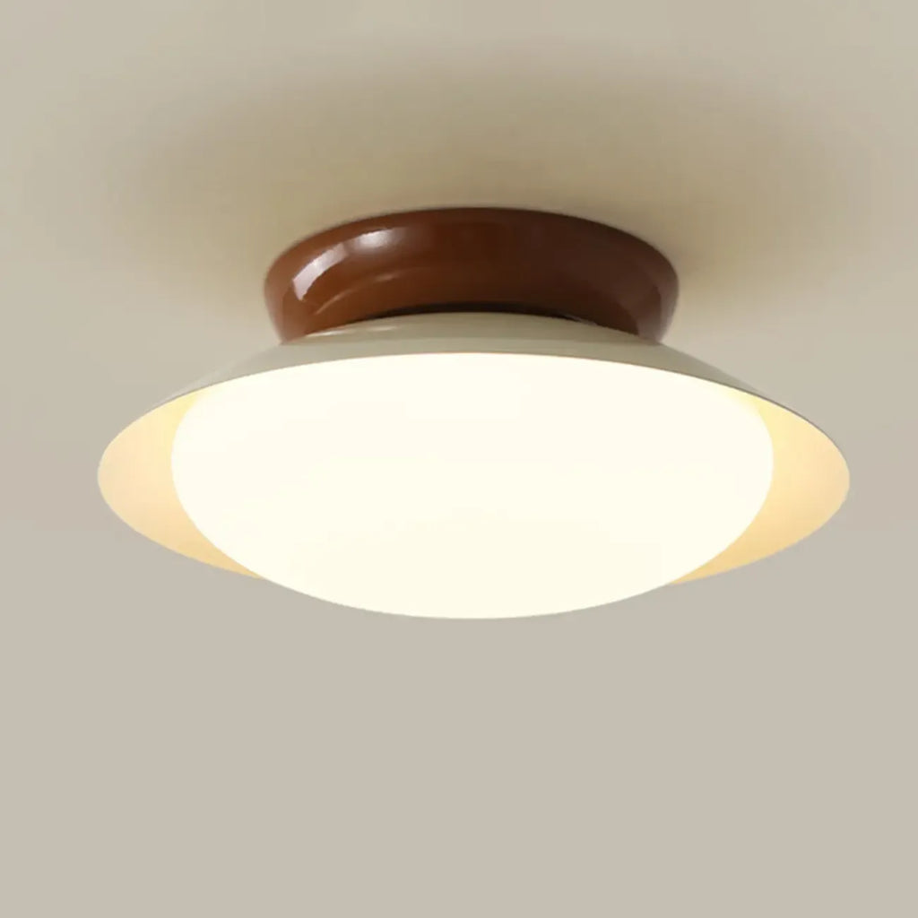 Dimmable Semi Flush Mount LED Ceiling Light for Entryway