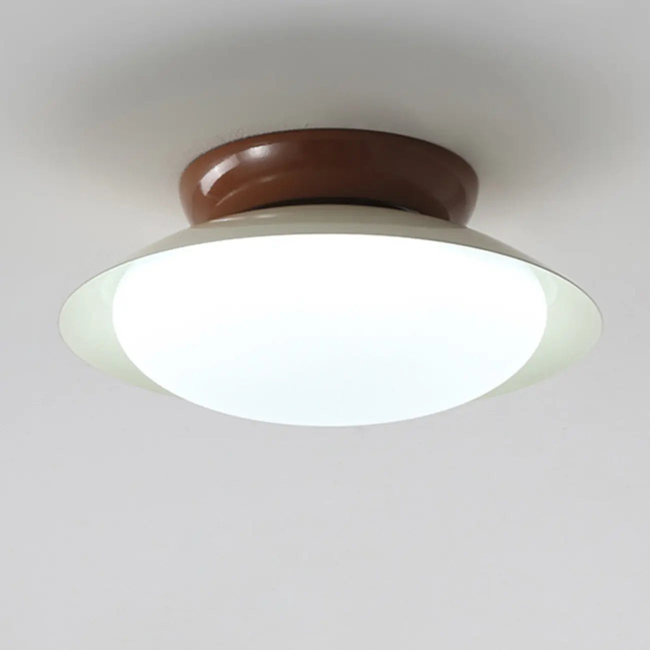 Dimmable Semi Flush Mount LED Ceiling Light for Entryway