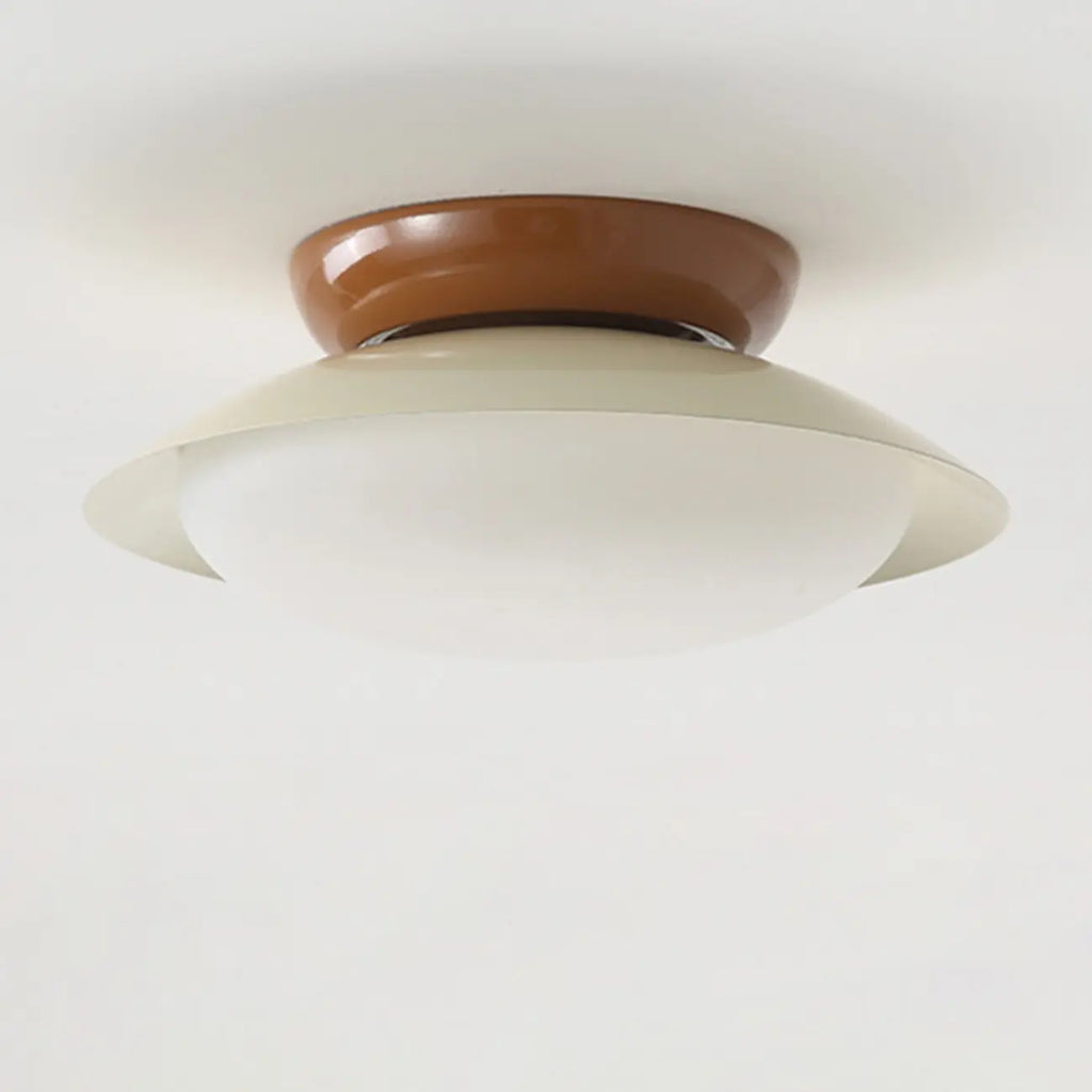 Dimmable Semi Flush Mount LED Ceiling Light for Entryway
