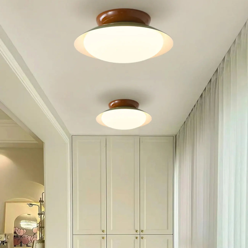 Dimmable Semi Flush Mount LED Ceiling Light for Entryway